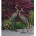 Patina Peacock Decor SET OF 2 40" Garden Decor Bird Statuary - Regal Art & Gift  657641113066  181886814278